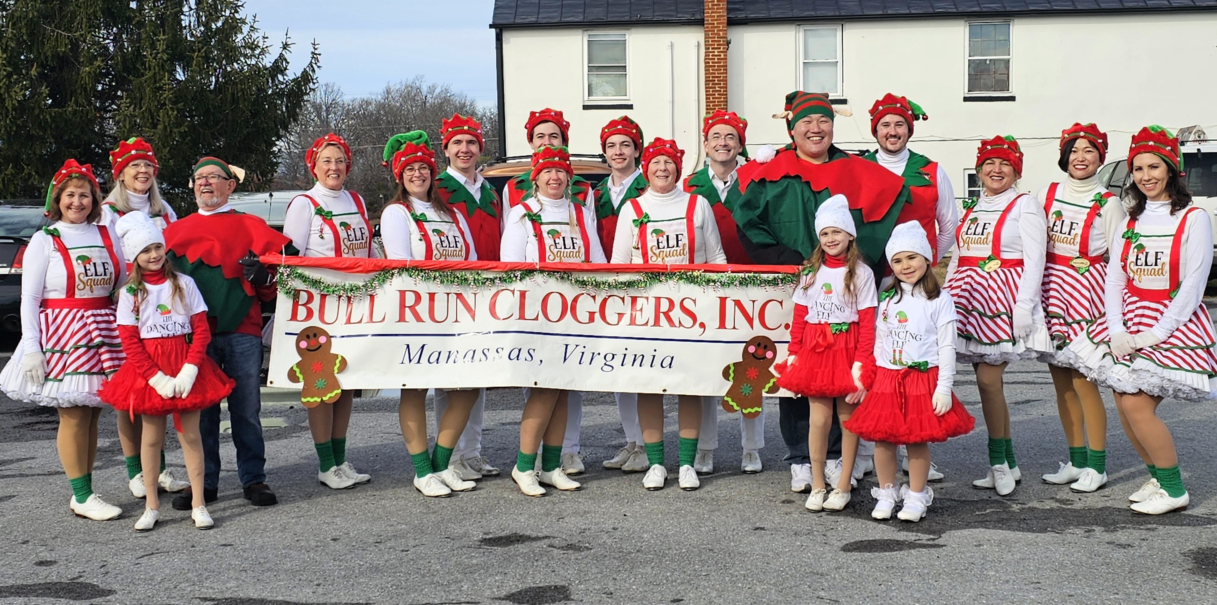 The Bull Run Cloggers Dancing